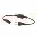 LED шнур 11 мм, круглый, 100м, фиксинг, 2W-LED/м-24-220V, БЕЛЫЙ