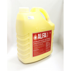 Чернила Сольвентные Альфа Принт, 5 л. Цвет по CMYK желтый