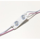Светодиодный модуль 2SMD 2835 линза (0.8w 100lm) B2 Холодный белый Светодиодный модуль 2SMD 2835 линза (0.8w 100lm) B2 Холодный белый