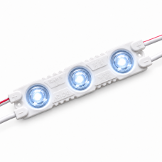 Светодиодный модуль 3SMD 2835 линза (1,2w 120lm) B3 Холодный белый