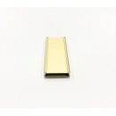 Профиль слайдинг 31 мм(IS IN31/1GM,анод,золото матовое, 0,16кг/пог.м(длина хлыста без тех.края 6,0м)