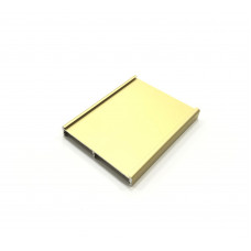 Профиль слайдинг 62 мм(IS IN62/1GM,анод,золото матовое, 0,32кг/пог.м(длина хлыста без тех.края 6,0м)