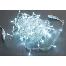 Гирлянда с повышенной степенью защиты LED-PLR-10M-240V-W/W (Flesh led) белый на белом проводе.