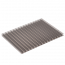 Сотовый поликарбонат 4 мм 12000х2100 мм Rational (0.47 кг/м2) (02 бронза, 1 UV)
