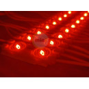 Светодиодный модуль 2SMD 2835 линза (0.8w 100lm) B2 Красный