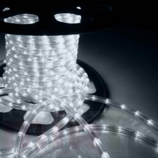 А4 Светодиодн.шнур d 13мм LED  -2W 100m теплый белый 24В