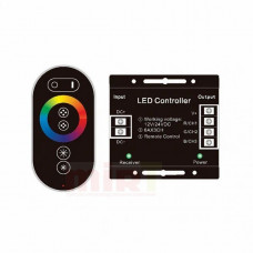 RGB Led Touch контроллер LS с сенсорным пультом TOUCH 30А DC12-24V 360-720W