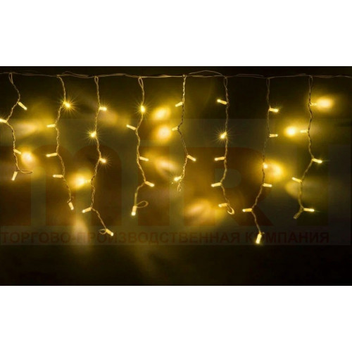 LED-RPLR-160-4.8M-240V-WW/WH W/O, Светодиодный плей-лайт с нитями разной длины влагозащищенный, 4,8 м, белый провод, белые теплые светодиоды, соединяе