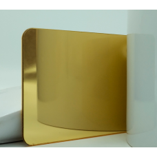 Лист Акриловое стекло  MIREX Glass 3*1220*2440 мм зеркальное золото