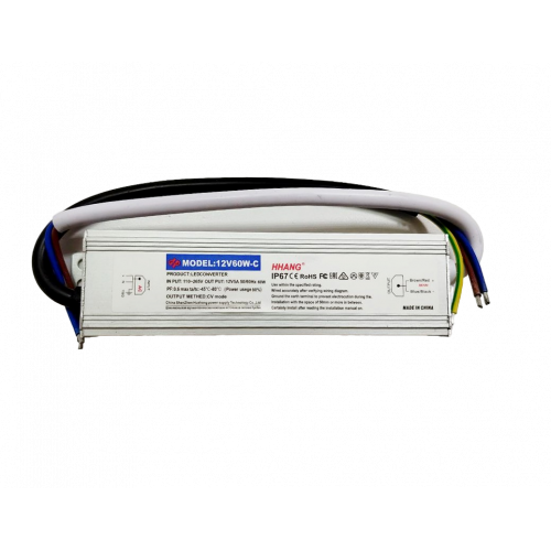 Блок питания SLIM-12V-3Y-60W-IP67 HH