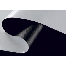 Баннер литой Black Back 450 гр,1000D*1000D, 18*18 GLP005  3,2*50 м.160м2 Черный оборот