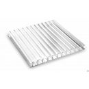 Сотовый поликарбонат 6 мм 6000х2100 мм Rational (0.78 кг/м2) (гранат, 1 UV)