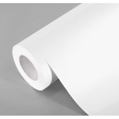 Пленка Самоклейка с черным клеем (GLP PP-10-P) 100 мкм белая матовая 1,06х50м