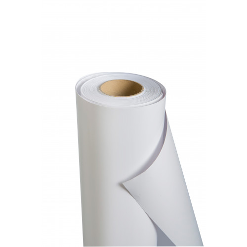 Пленка Самоклейка с черным клеем (GLP PP-10-P) 100 мкм белая матовая 1,27х50м