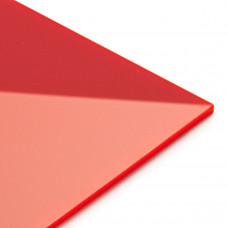 Стекло органическое литое 3 мм 2050х3050 мм красное 11010 (136) 1 % ORGSTEKLO GS LUCITE