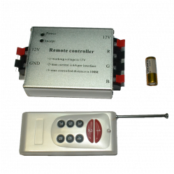Контроллер для светодиодов BD-RGB, D-12 с пультом