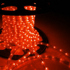 А4 Светодиодн.шнур d 13мм LED  -3W 100m красный