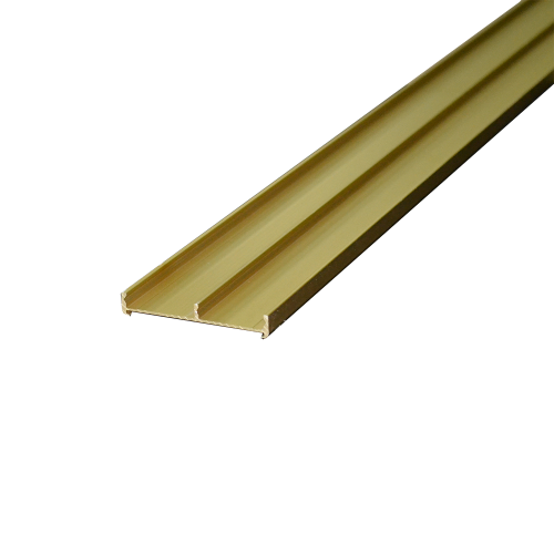 Профиль слайд. 62 мм золото матовое