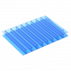 Лист СПК Novattro  10мм. синий.  2,1х12м