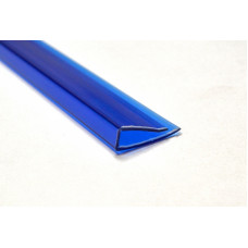 Профиль торцевой Novattro для 6мм дл. 2,1м (синий)