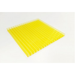 Лист СПК Novattro  08мм. жёлтый.  2,1х12м