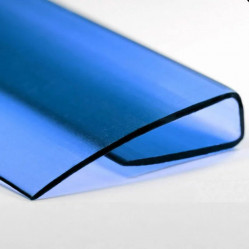 Профиль торцевой Novattro для 8мм дл. 2,1м (синий)