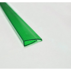 Профиль торцевой Novattro для 4мм дл. 2,1м (зелёный)