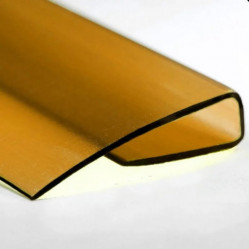 Профиль торцевой Novattro для 10мм дл. 2,1м (терракот)