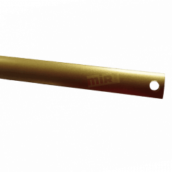 Клик профиль 25мм Полукруглая крышка 3,04м Золото