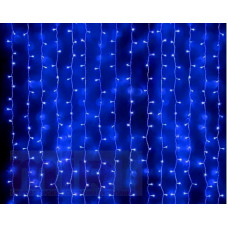 Дождь светодиод.LED-PRL-50x24-230V 2х5м синий проз