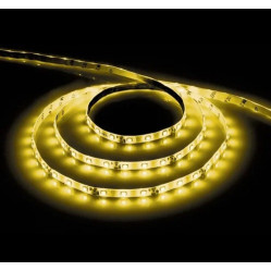 Лента светодиодная 3528/300LED/12V/4.8 Вт/м/5М/IP20 Жёлтый