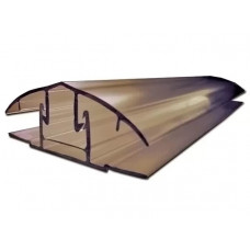 Профиль Novattro НСР 6-10*6000 мм (коричневый) (крышка)