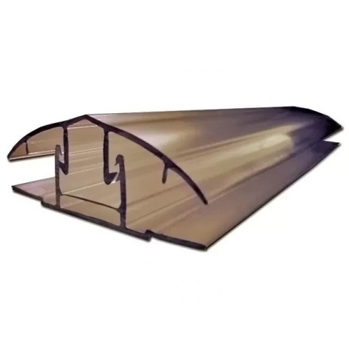 Профиль Novattro НСР 6-10*6000 мм (коричневый) (крышка)