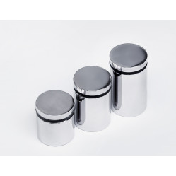 Держатель B16 30*30мм Серебро глянец, литой.