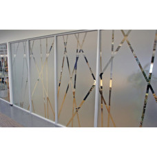 Плёнка RI-MARK GLASS ETCH PTAS мерцающая (тёмное серебро) 1,22х50