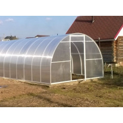 Каркас теплицы, базовый блок  "Агромир Усиленная" 0,65м. Цвет белый.