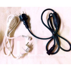 LED-PLR-240V-W-CA Комплект подключения для гирлянды с повышенной степенью защиты (белый)